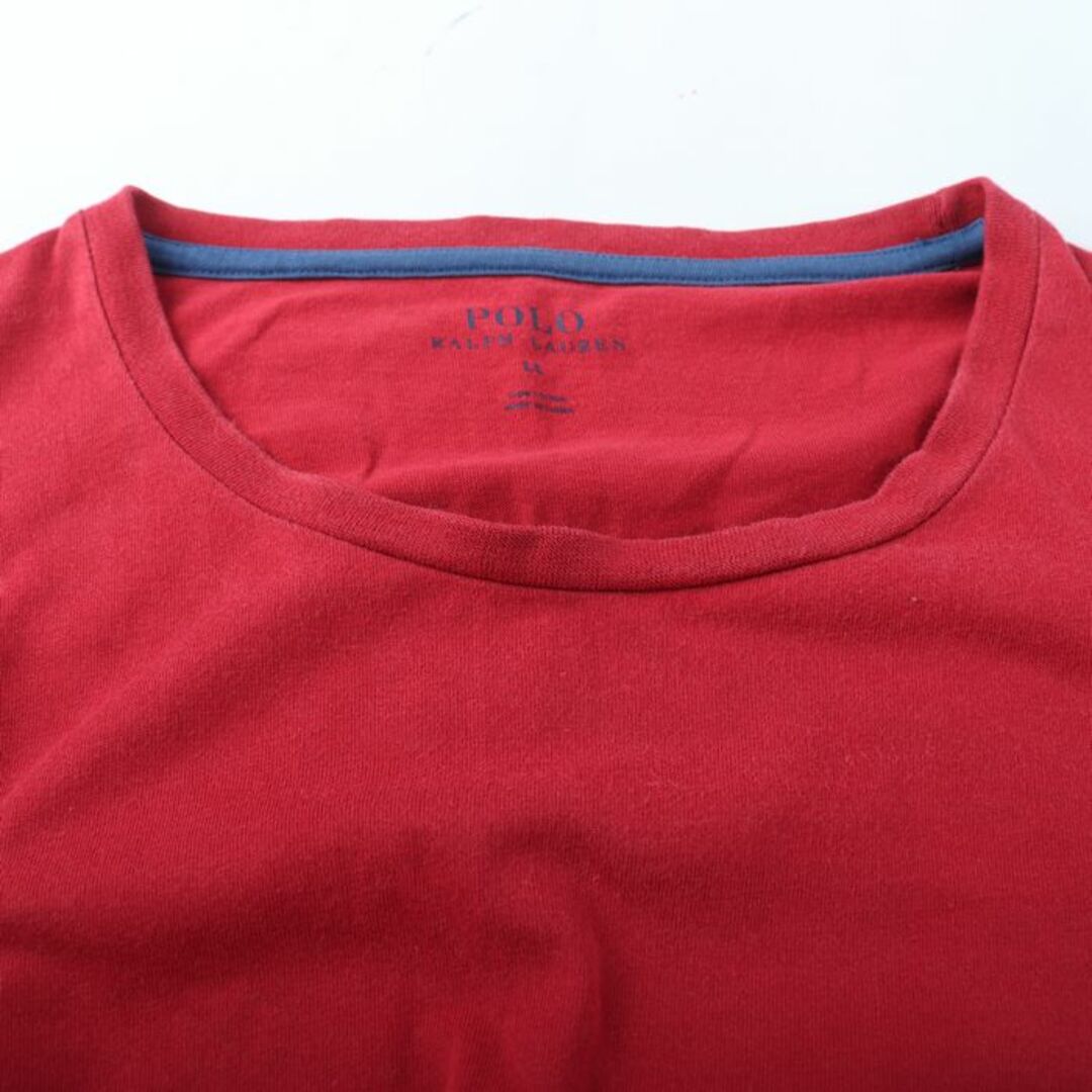 POLO RALPH LAUREN(ポロラルフローレン)のポロ・ラルフローレン 長袖Tシャツ トップス カットソー ヘインズブランズジャパン メンズ LLサイズ レッド POLO RALPH LAUREN メンズのトップス(Tシャツ/カットソー(七分/長袖))の商品写真