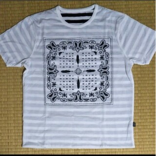 グラニフ(Design Tshirts Store graniph)のグラニフ ビューティフルシャドー Tシャツ リバーシブル ブラック ボーダー(Tシャツ(半袖/袖なし))