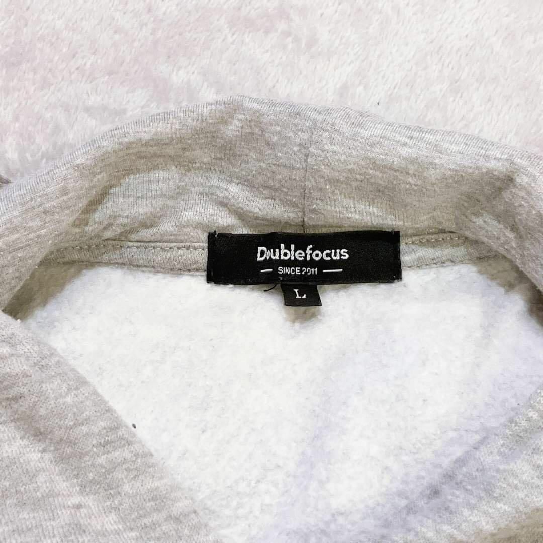 【Doublefocus】　ダブルフォーカス (L) スウェット 裏起毛 ロゴ メンズのトップス(スウェット)の商品写真