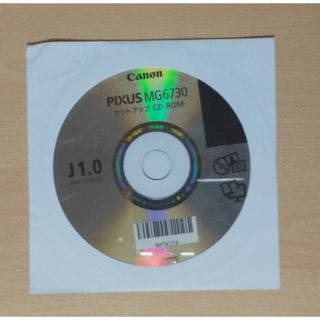 【送料込】キャノン　プリンタPIXUS MG6730　ドライバ・ソフトウェアCD(PC周辺機器)