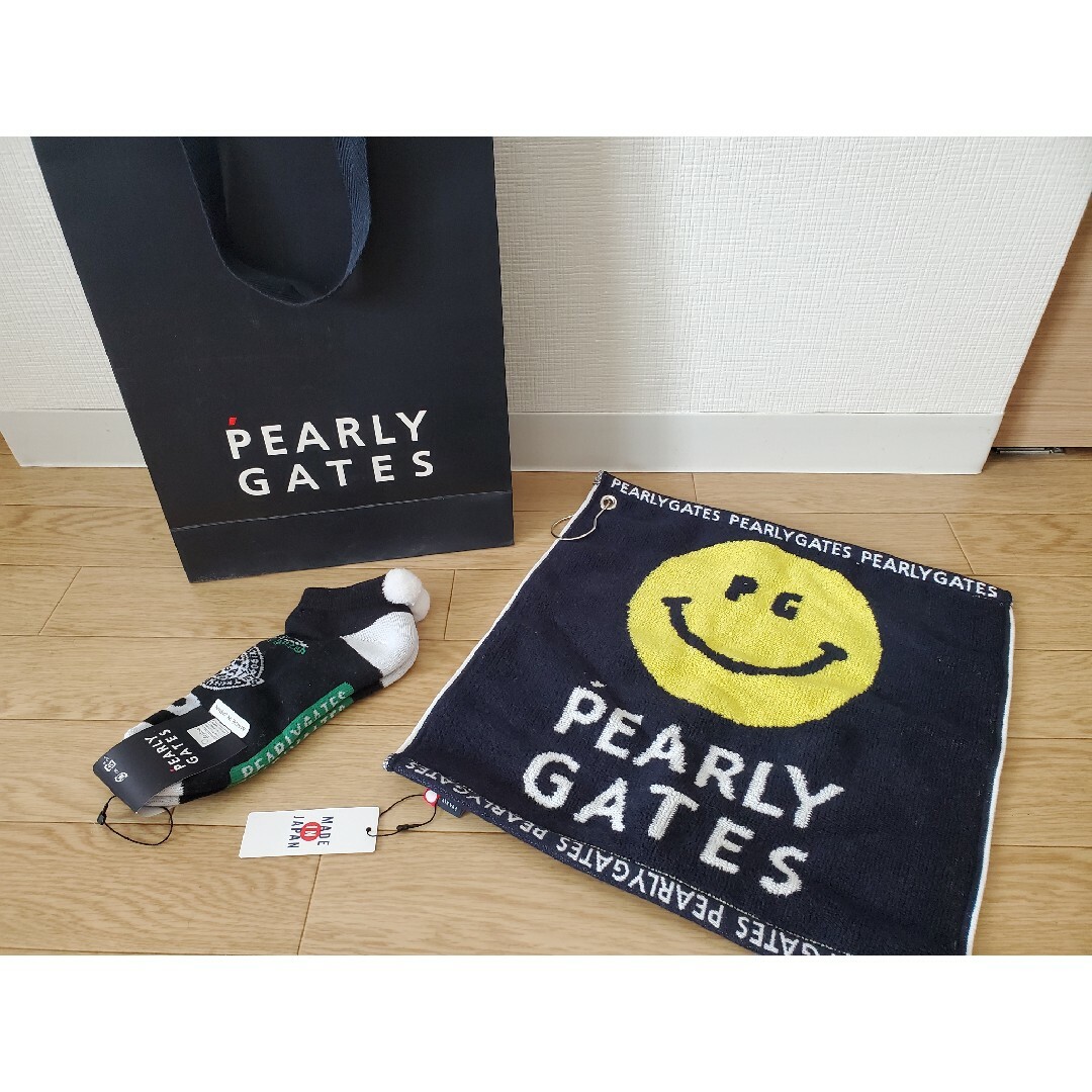 PEARLY GATES(パーリーゲイツ)のnaさん専用 パーリーゲイツ靴下 レディースのレッグウェア(ソックス)の商品写真