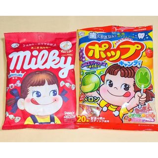 フジヤ(不二家)のミルキー、ポップキャンディ◆不二家(菓子/デザート)