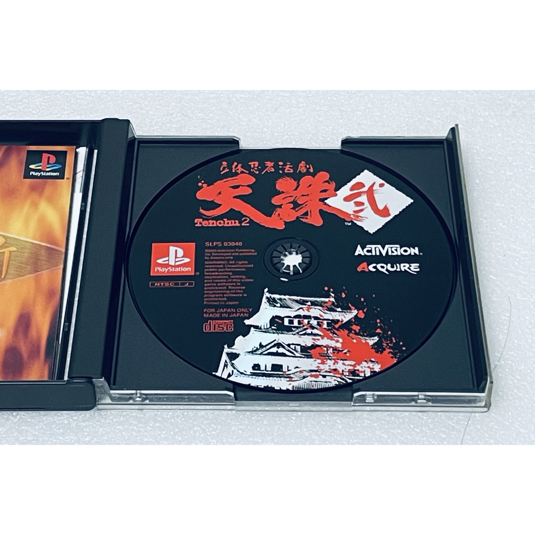 PlayStation(プレイステーション)のTENCHU 2 / 立体忍者活劇 天誅弐 [PS] 003 エンタメ/ホビーのゲームソフト/ゲーム機本体(家庭用ゲームソフト)の商品写真