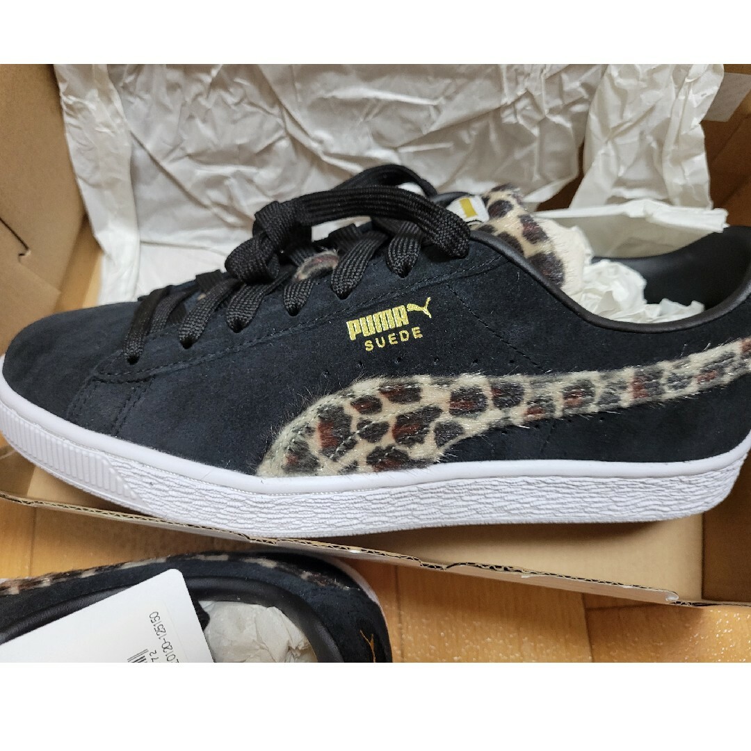 PUMA(プーマ)のプーマ スニーカー スウェード ヒョウ柄 25.5 レディースの靴/シューズ(スニーカー)の商品写真