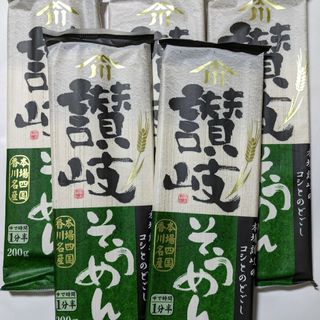 Welna 川田製麺 讃岐そうめん （200g） ×５個(麺類)