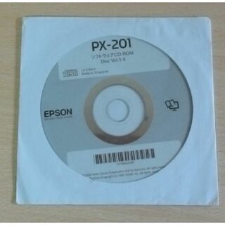 【送料込】エプソン　プリンタ　ソフトウェアインストールCD-ROM(PC周辺機器)