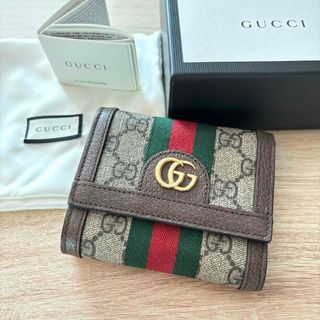 グッチ(Gucci)のGUCCI グッチ　レディース　三つ折り　財布　オフィディア　GG (財布)