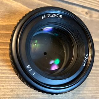 ニコン(Nikon)のNikon AF Nikkor 50mm f/1.4 日本製　オールドレンズ(レンズ(単焦点))