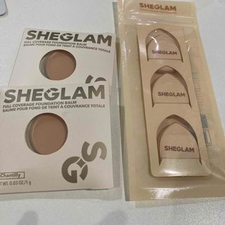 シーグラム(シーグラム)のSHEGLAM  シーグラム　メイクパフ　ファンデーション　サンプル(ファンデーション)