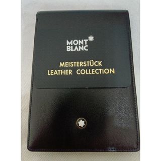 MONTBLANC - MONTBLANC モンブラン メモ帳 MEISTERSTUCK LEATER