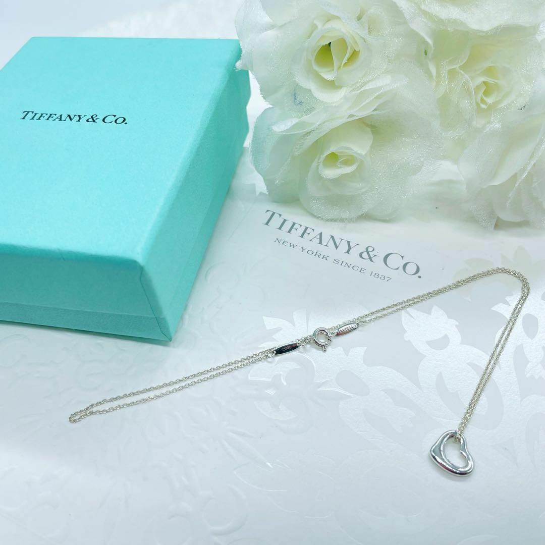 超安い】 極美品⭐️現行品 TIFFANY オープンハートネックレス11mm