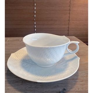 マイセン(MEISSEN)のマイセン波の戯れ　ティーカップ　ソーサー1客(食器)