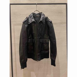 ヴァンキッシュ(VANQUISH)の00s japanese label  jacket y2k leather (レザージャケット)