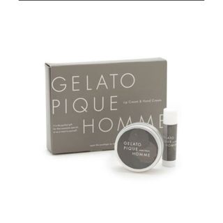 ジェラートピケ(gelato pique)の新品【GELATO PIQUE HOMME】ハンドクリーム＆リップクリームセット(リップケア/リップクリーム)