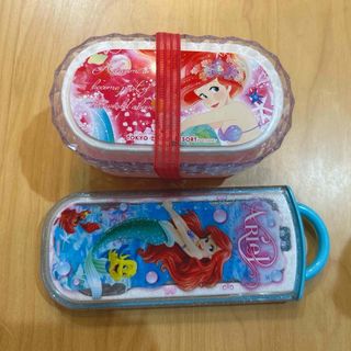 ディズニー(Disney)のDisney  アリエル　お弁当箱  お箸セット(弁当用品)