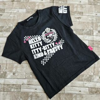 サンリオ(サンリオ)の匿名*美品*キティちゃん*Tシャツ*ロゴ*エンブレム*チェッカー*スパンコール(Tシャツ(半袖/袖なし))