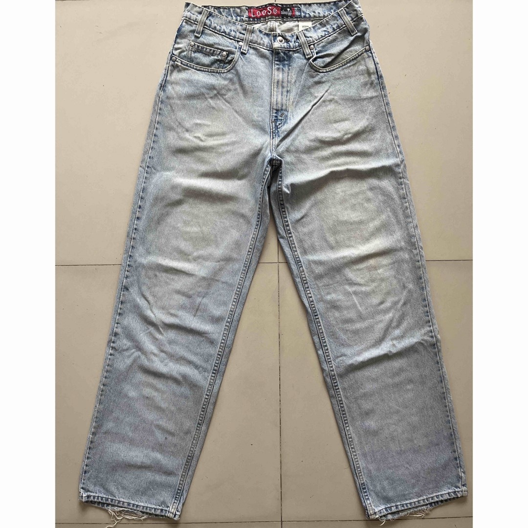 SILVER TAB（Levi's）(シルバータブ)のシルバータブ/デニム/ルーズ/90's/USA製/W33/極太/オーバーサイズ メンズのパンツ(デニム/ジーンズ)の商品写真