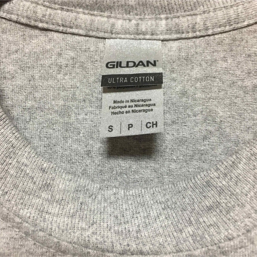 GILDAN(ギルタン)の新品 GILDAN ギルダン 長袖ロンT ポケット付き グレー S メンズのトップス(Tシャツ/カットソー(七分/長袖))の商品写真
