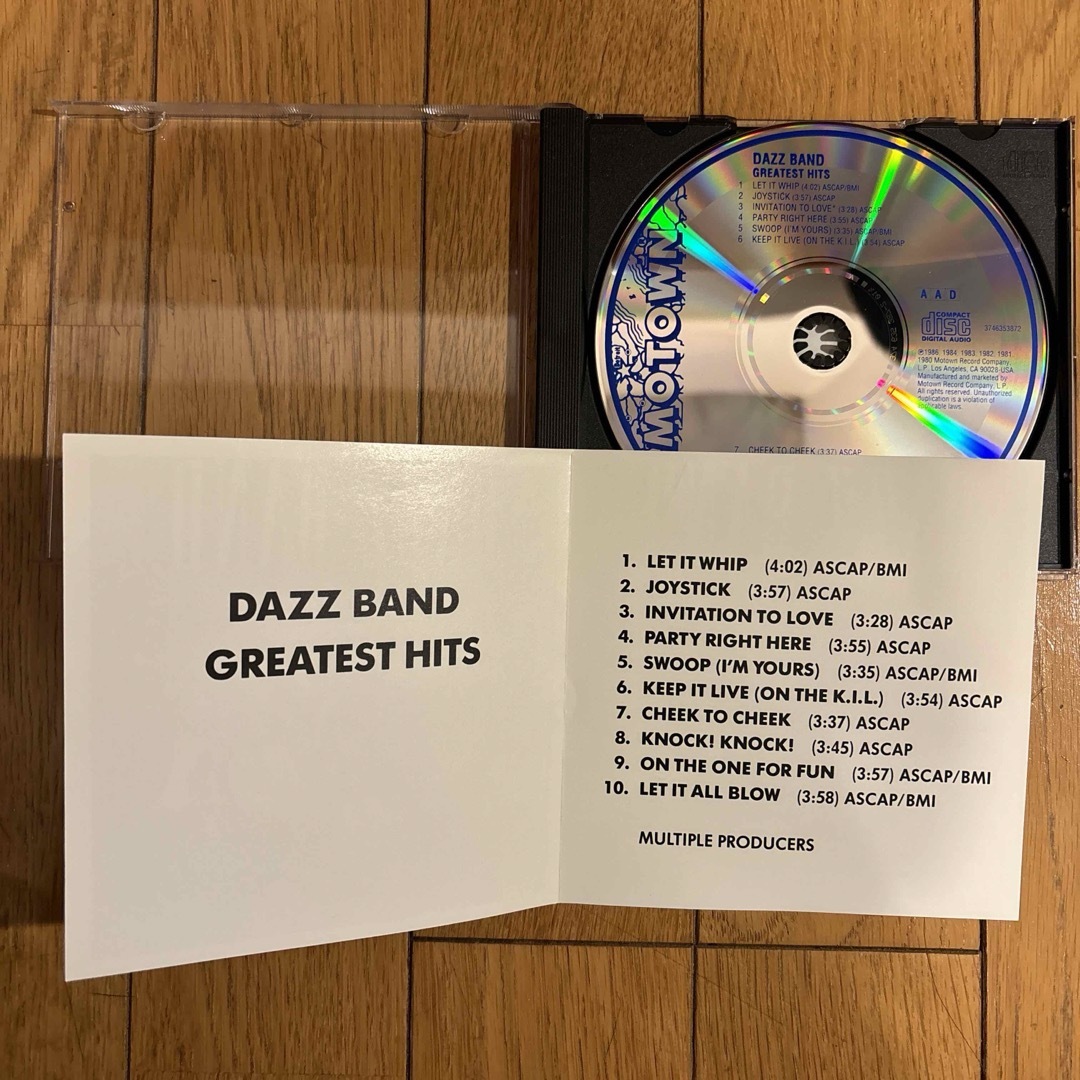 DAZZ BAND   GREATEST HITS エンタメ/ホビーのCD(R&B/ソウル)の商品写真