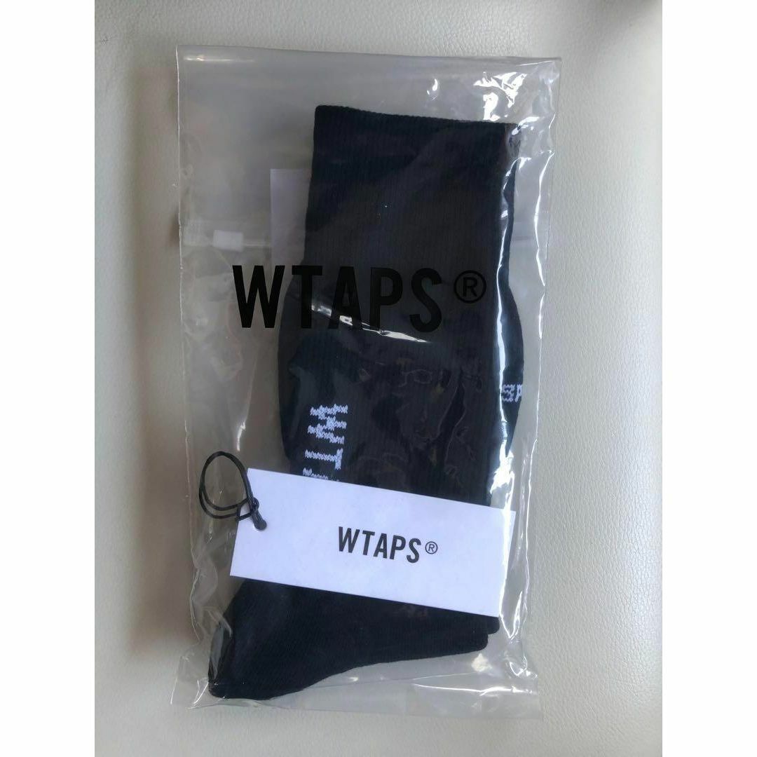 WTAPS ダブルタップス ソックス　靴下  ブラック　2足セット メンズのレッグウェア(ソックス)の商品写真