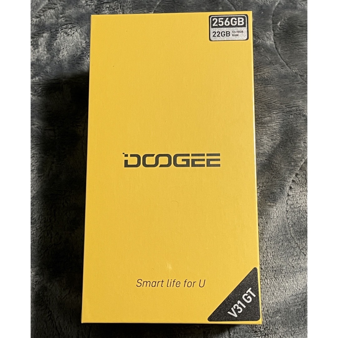 DOOGEE V31GT　サーマルカメラ&ナイトビジョンカメラ 66W急速充電 スマホ/家電/カメラのスマートフォン/携帯電話(スマートフォン本体)の商品写真