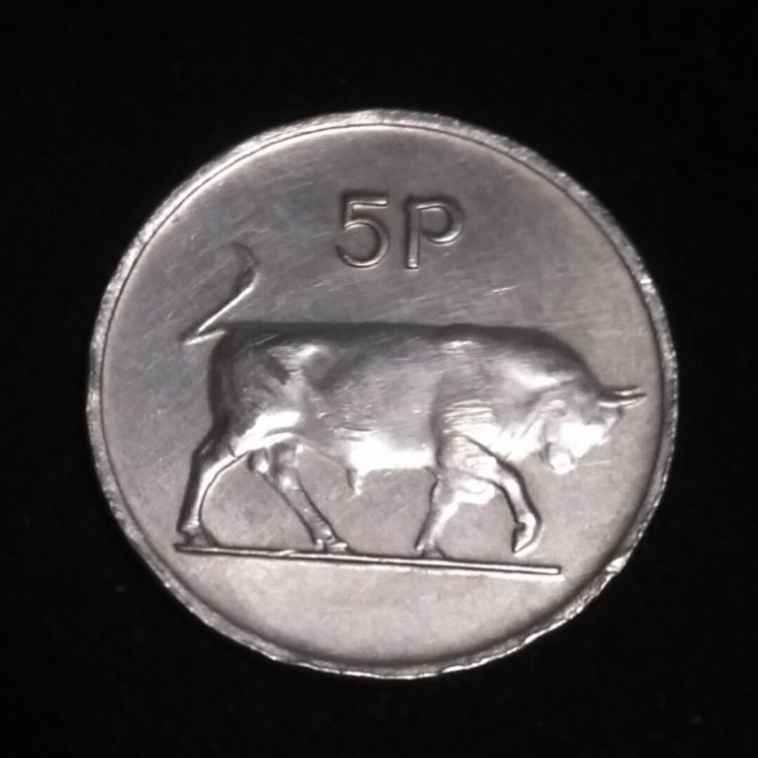 牡牛のコイン　1978年 エンタメ/ホビーの美術品/アンティーク(貨幣)の商品写真