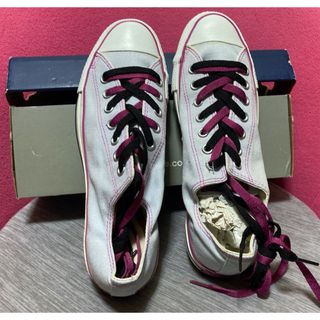 CONVERSE - コンバースローカットスニーカー　ライトブルー＆パープル28cm Converse