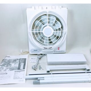 【新品未使用品】TOSHIBA 東芝☆換気扇　窓用　排気専用　給排式