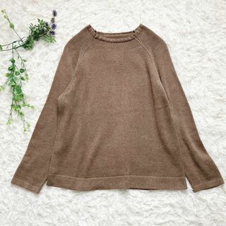 MARGARET HOWELL - 【美品】マーガレットハウエル  リネン　サマーニット　プルオーバー　2020SS