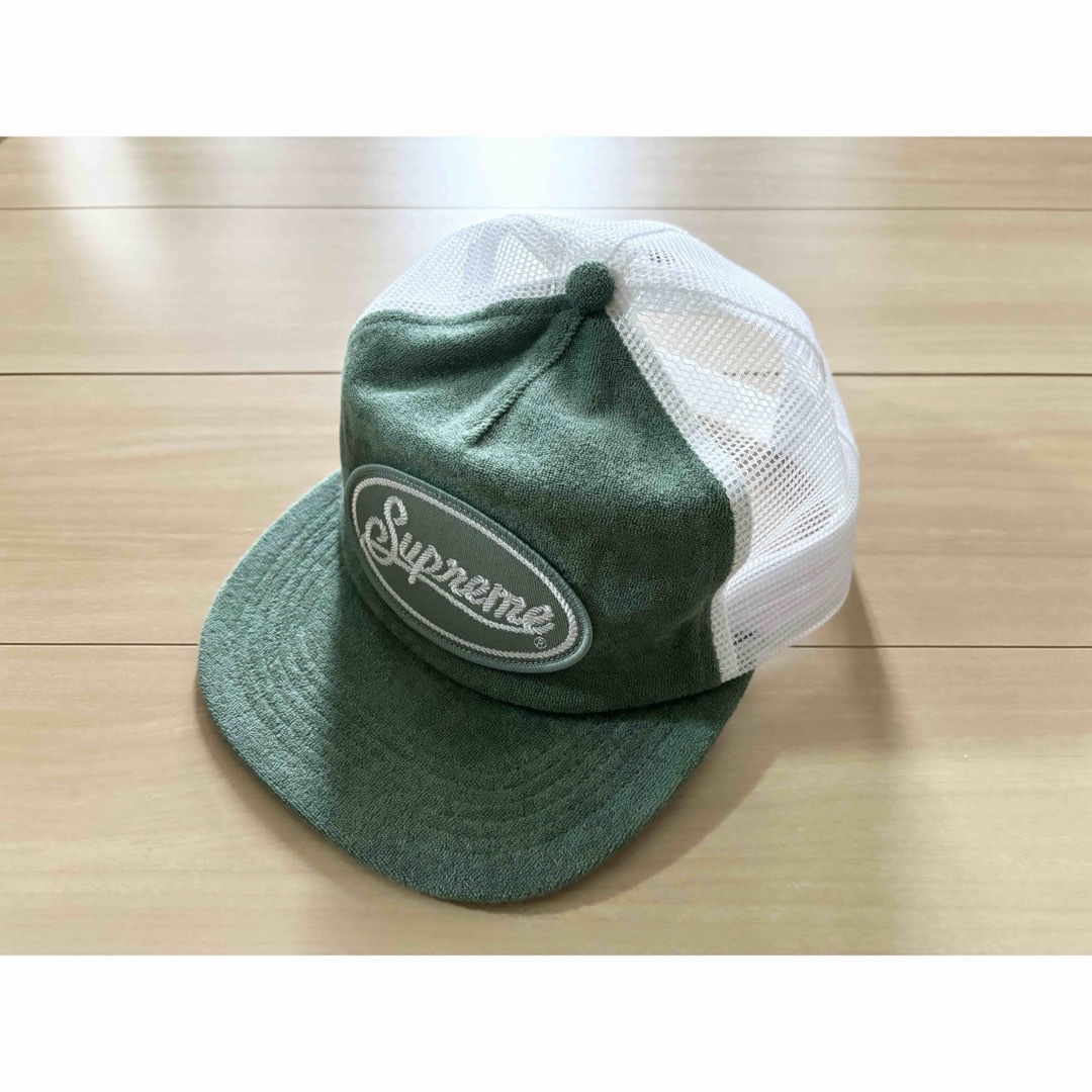 Supreme - シュプリーム Terry Mesh Back 5-Panel 緑の通販 by Supreme - シュプリーム Terry Mesh Back 5-Panel 緑の通販 by