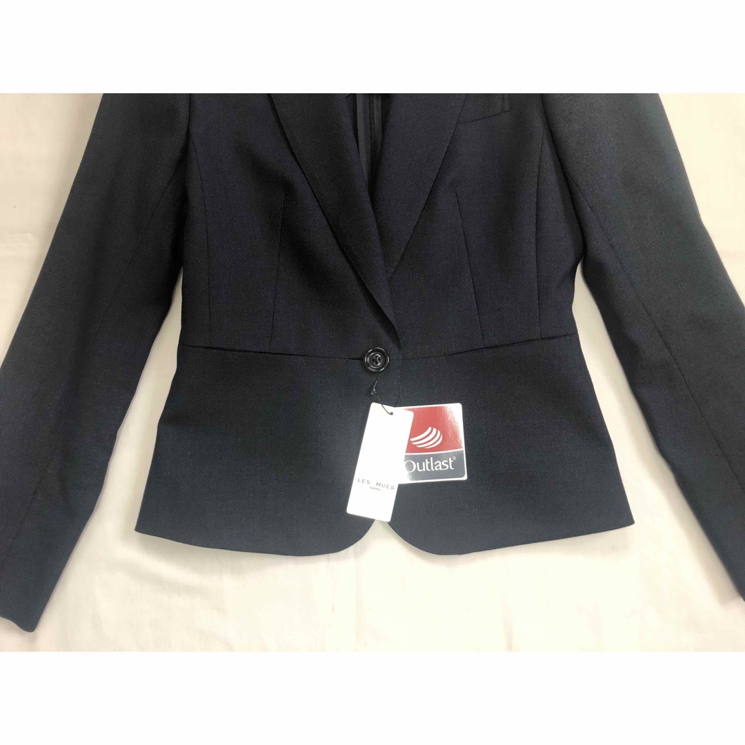 AOKI(アオキ)のAOKI アオキ レディース スーツ ジャケット パンツ セットアップ スーツ紺 レディースのフォーマル/ドレス(スーツ)の商品写真