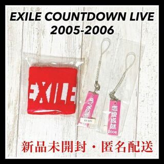 エグザイル(EXILE)のエグザイル カウントダウン ライブ 2005-2006 グッズ ３点セット 新品(ミュージシャン)