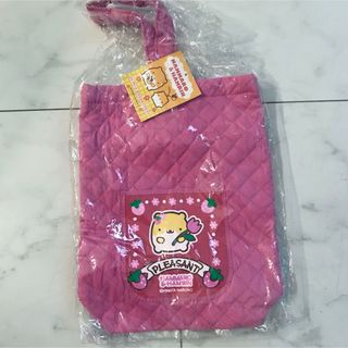 新品未使用品　大きめキルティングシューズバッグ  ハムマロ&ハムリン(シューズバッグ)