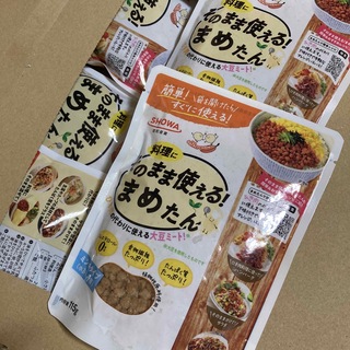 ショウワサンギョウ(昭和産業)の大豆ミート5袋　そのまま使える豆たん(豆腐/豆製品)