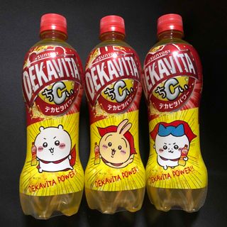 匿名配送☆サントリー　デカビタC ちいかわ(ソフトドリンク)