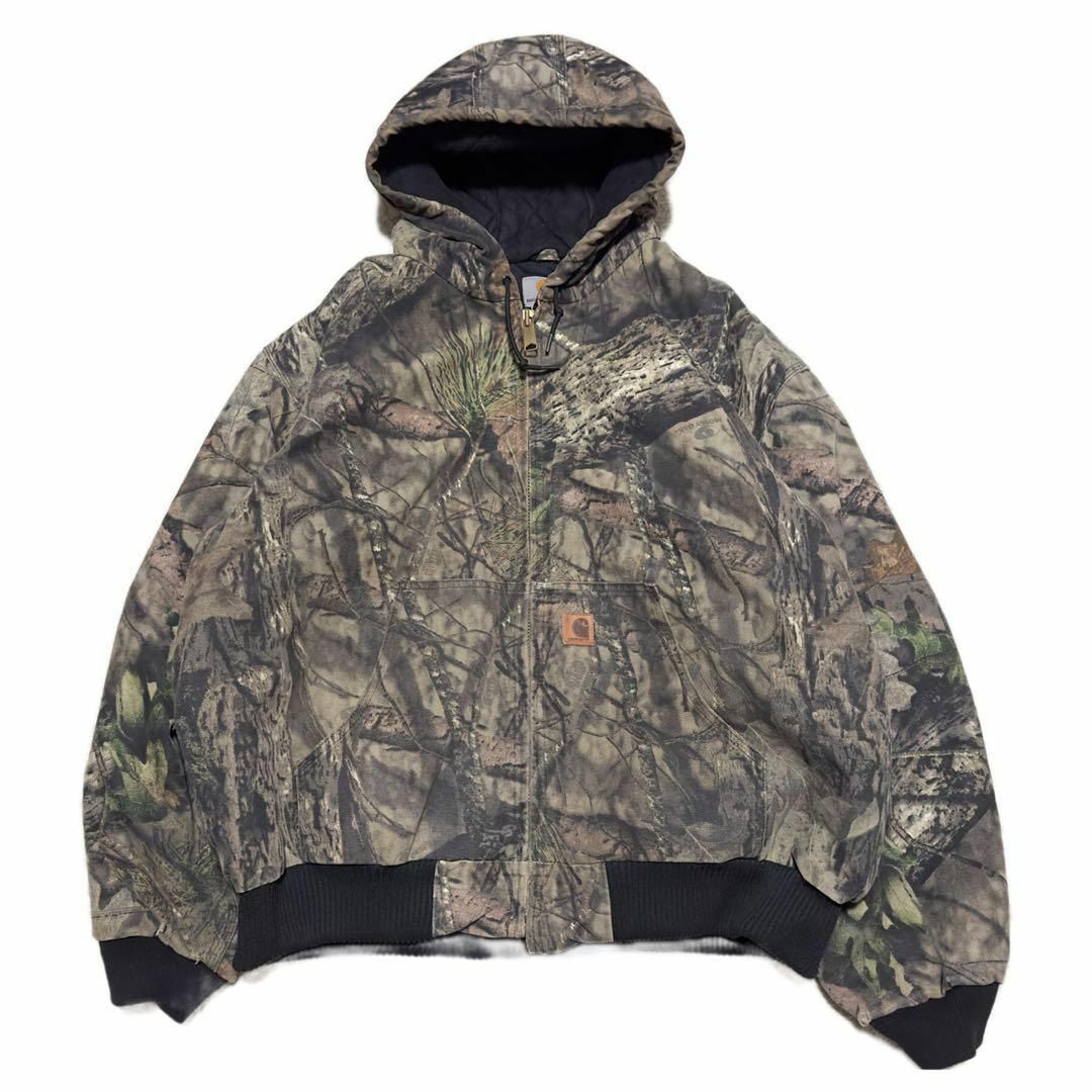 Carhartt アクティブジャケット USA製 2XL リアルツリーカモ メンズのジャケット/アウター(マウンテンパーカー)の商品写真