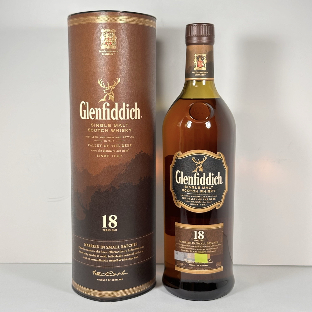 Glenfiddich 18年 グレンフィディック 食品/飲料/酒の酒(ウイスキー)の商品写真