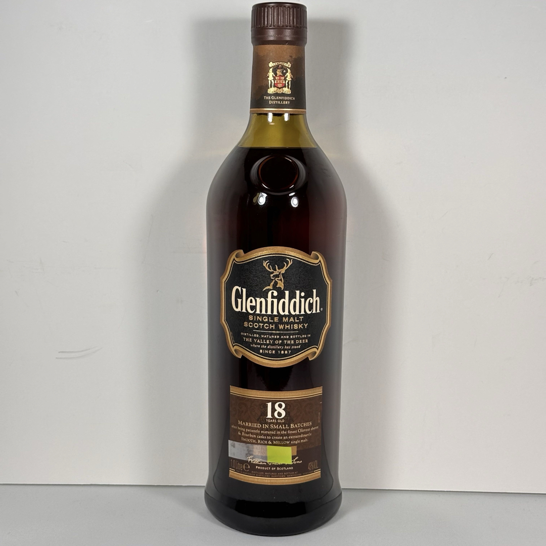 Glenfiddich 18年 グレンフィディック 食品/飲料/酒の酒(ウイスキー)の商品写真