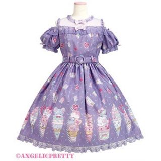 アンジェリックプリティー(Angelic Pretty)のDecoration Icecreamワンピース(ひざ丈ワンピース)