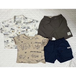 apres les cours - 匿名配送★アプレレクール　ベビー服まとめ売り　4点セット　エフオーキッズ