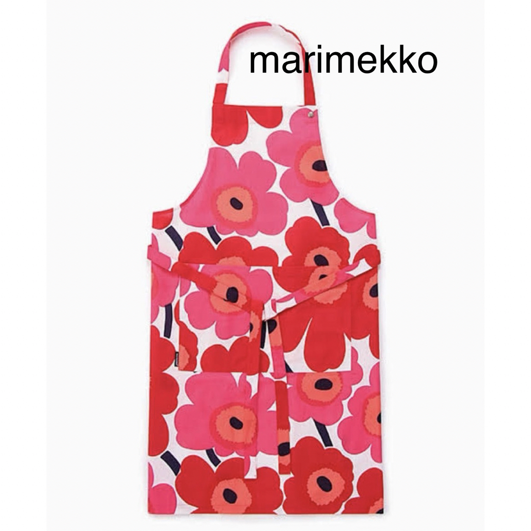 marimekko(マリメッコ)の新品マリメッコ marimekko エプロン　ウニッコ インテリア/住まい/日用品のキッチン/食器(収納/キッチン雑貨)の商品写真