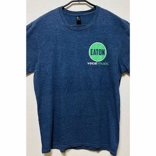 【US古着】 ヴィンテージフロントプリントTシャツ(ブルー×グリーン)(Tシャツ/カットソー(半袖/袖なし))