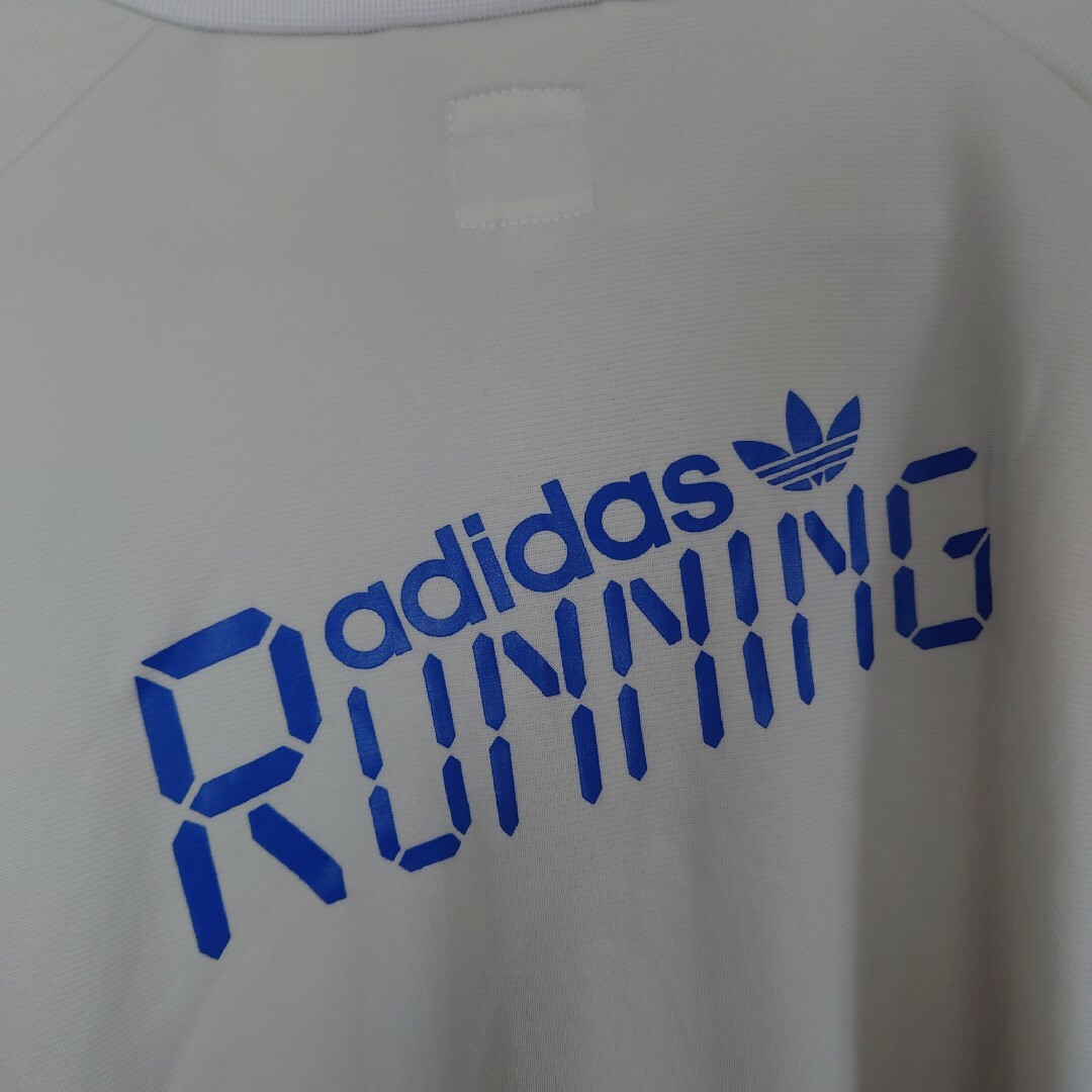 adidas(アディダス)のadidas RUNNING トラックジャケット ジャージ ホワイト サンプル メンズのトップス(ジャージ)の商品写真