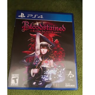 プレイステーション4(PlayStation4)の日本語有 北米 bloodStained ritual of THE night(家庭用ゲームソフト)