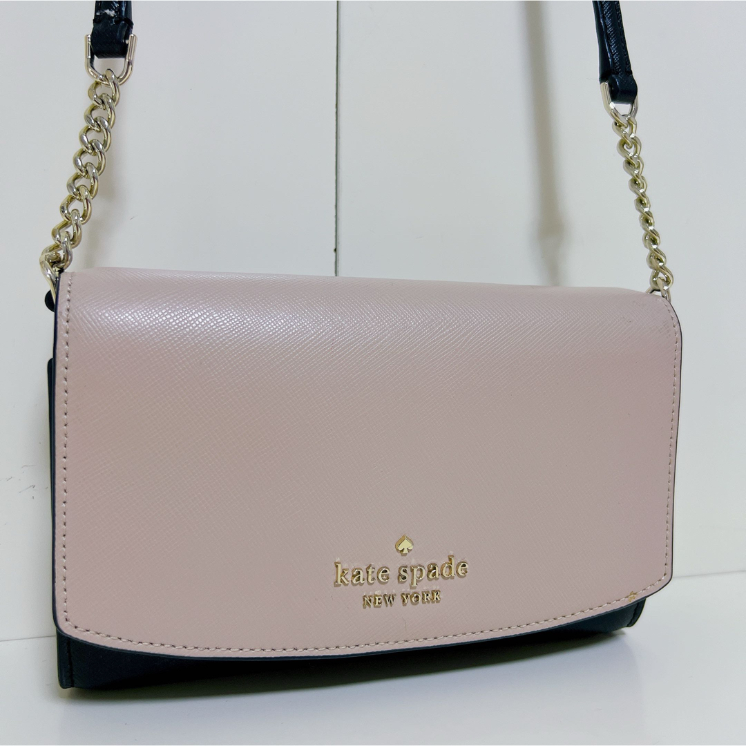 kate spade new york(ケイトスペードニューヨーク)の☆超美品☆送料無料☆Katespadeケイトスペードレザーショルダーバッグ☆ レディースのバッグ(ショルダーバッグ)の商品写真