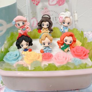 プリンセス♡薔薇ランチピックセット♡お弁当ピック(弁当用品)