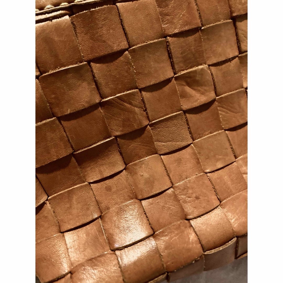 Zucchero filato(ズッケロフィラート)のズッケロフィラート　ハンドバッグ　ブラウン レディースのバッグ(ハンドバッグ)の商品写真