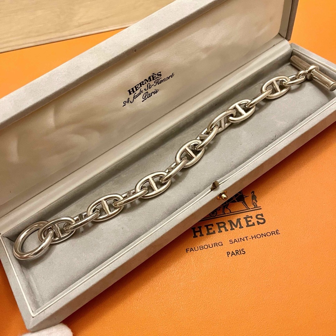HERMES - ご確認用 HERMES シェーヌダンクル ブレスレット SV925 HERMES - ご確認用 HERMES シェーヌダンクル ブレスレット SV925