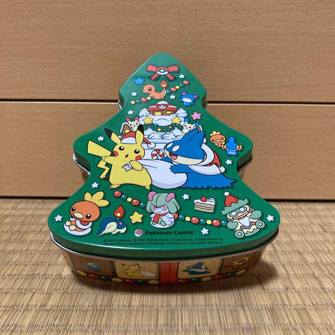 ポケモン(ポケモン)のポケモン　小物入れ　缶ケース　クリスマス エンタメ/ホビーのおもちゃ/ぬいぐるみ(その他)の商品写真