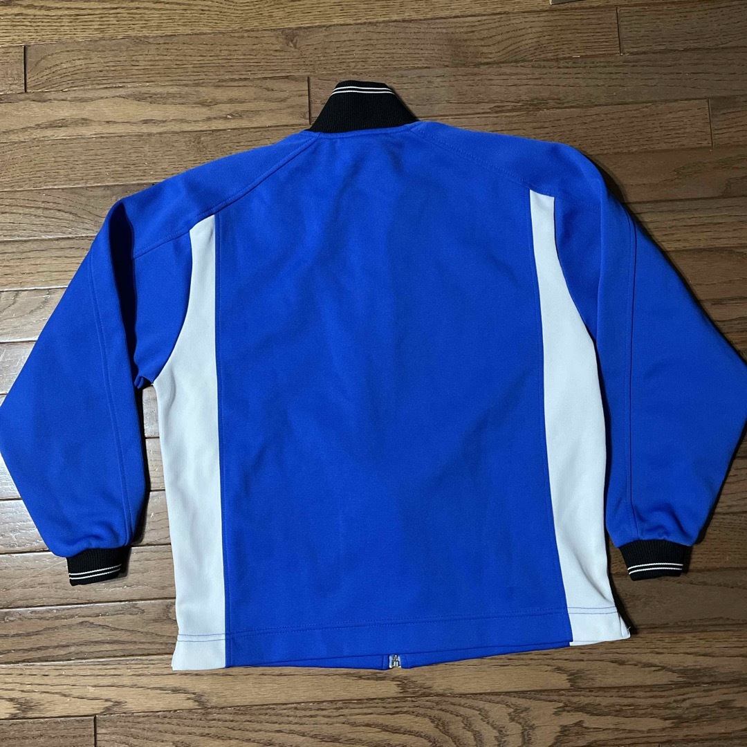 NIKE(ナイキ)のNIKE   キッズ　ジャージ　上衣　Ｍ（１０／１２）　ブルー チケットのスポーツ(ランニング/ジョギング)の商品写真